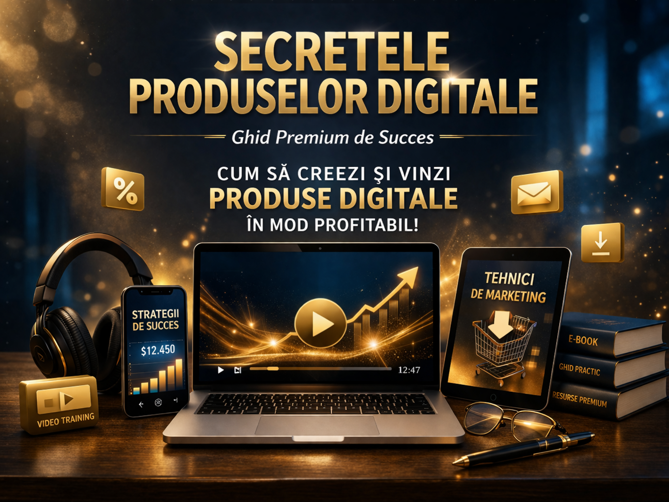 Ebook Video - Secretele produselor digitale