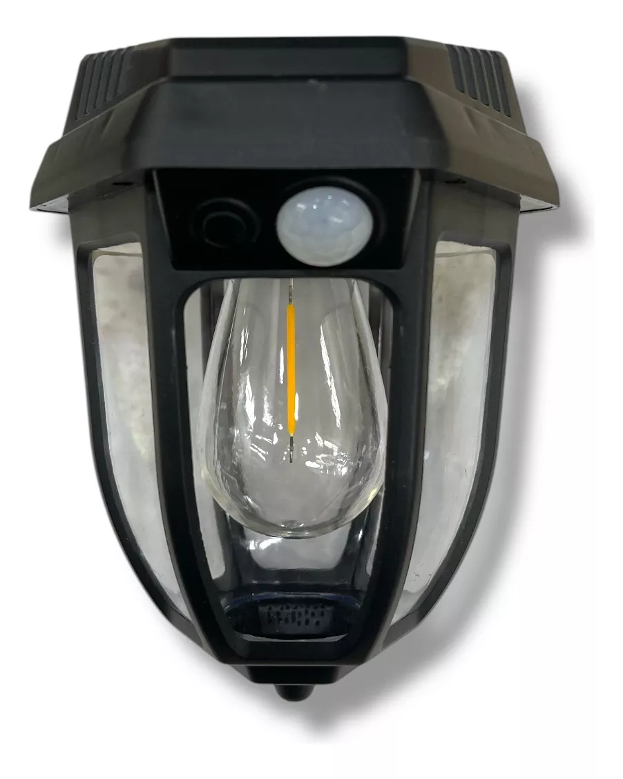 Set 4x Lampă Solară LED cu Senzor Tip Felinar– Iluminare Inteligentă pentru Terasa, Casa și Curte