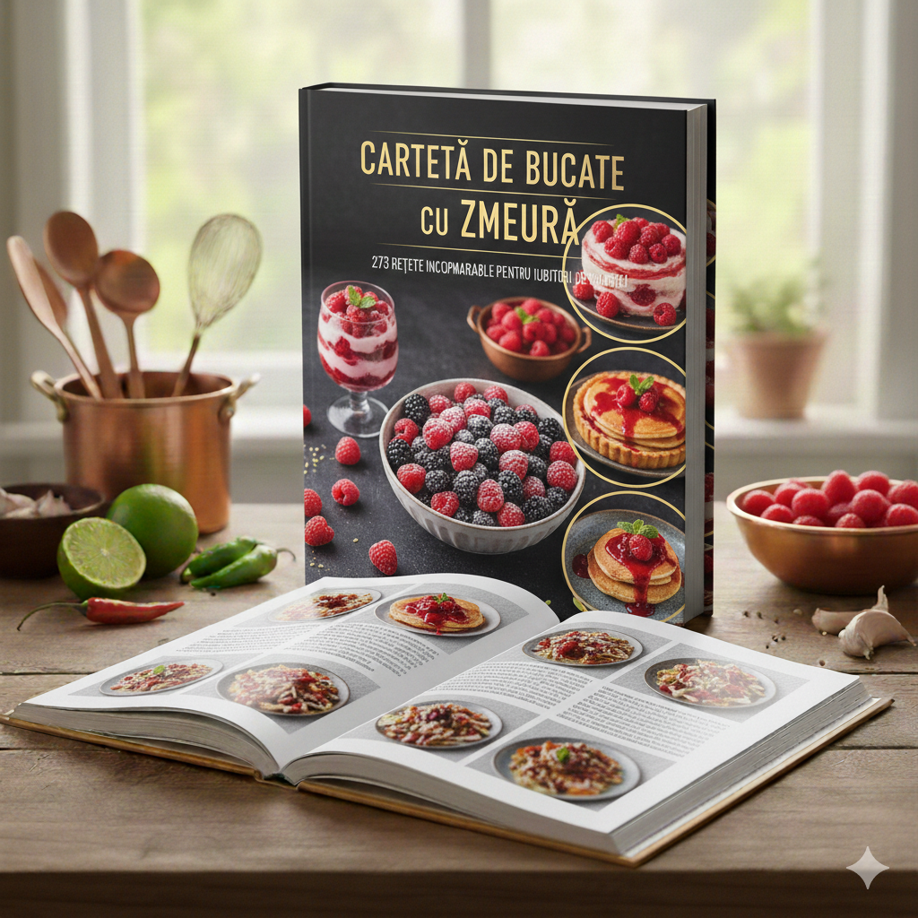 Ebook - Cartea de bucate cu ZMEURA