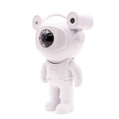 Proiector Laser Astronaut cu Joc de Lumini Aurora Boreala si Stele, Boxa Bluetooth, Timer, Telecomanda