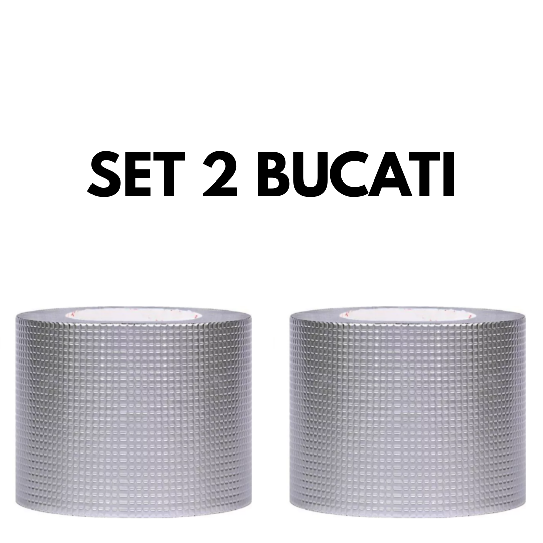 Set 2 benzi adezive durabile din cauciuc butilic, rezistente la apă, aderență sporita