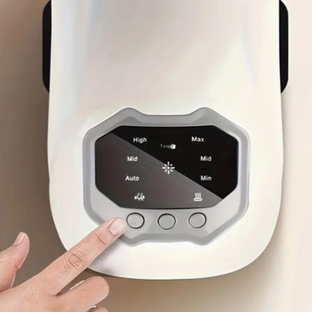 Aparat de masaj pentru genunchi cu functie de Incalzire si control tactil, Dispozitiv de Relaxare