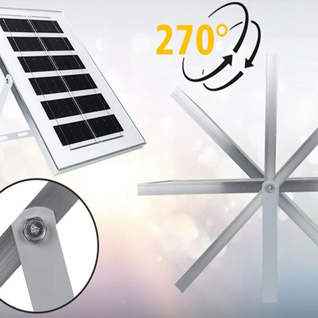 Lampă solară puternică, senzor crepuscular, telecomandă, 1000W