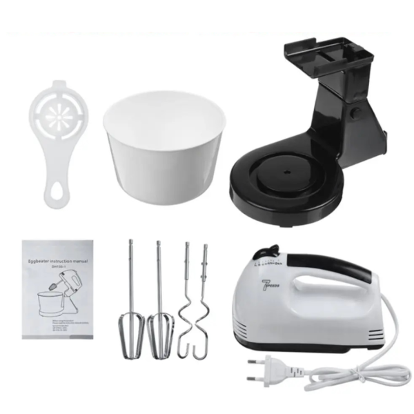 Mixer cu bol, putere 200 W, 2L, 7 trepte de Viteze