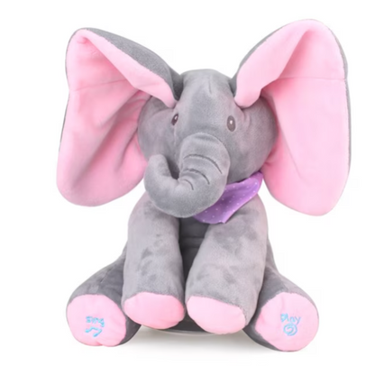 Elefant din Plus, vorbitor, canta si isi misca urechile, pentru fete si baieti