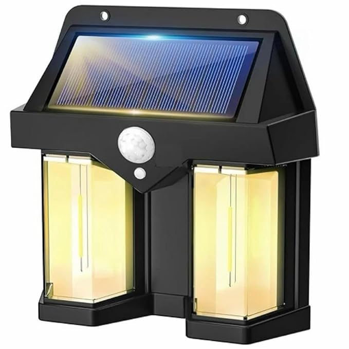 Set 4+1 GRATIS Lampă Solară cu Senzor + CADOU – Iluminare Automată pentru Exterior