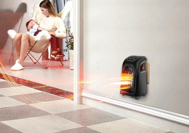 Aeroterma portabila puternica, putere 350 W, super caldura