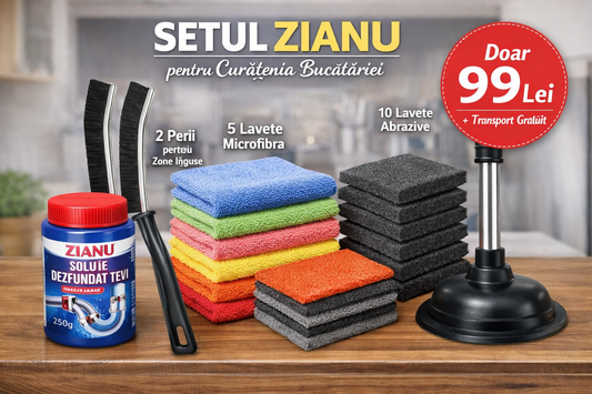 Setul ZIANU – Curățenie completă în bucătărie