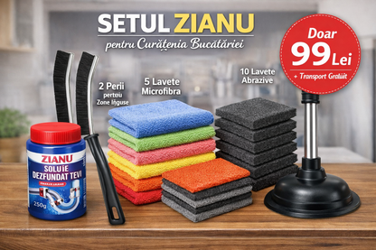 Setul ZIANU PENTRU BUCATARIE – Bucătărie Impecabilă