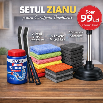 Setul ZIANU PENTRU BUCATARIE – Bucătărie Impecabilă