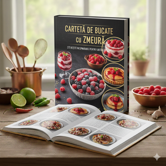 Ebook - Cartea de bucate  cu ZMEURA