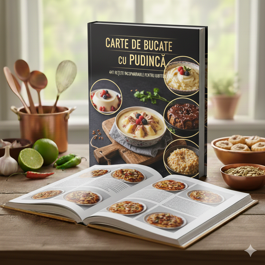 Ebook - Cartea de bucate  cu BUDINCA