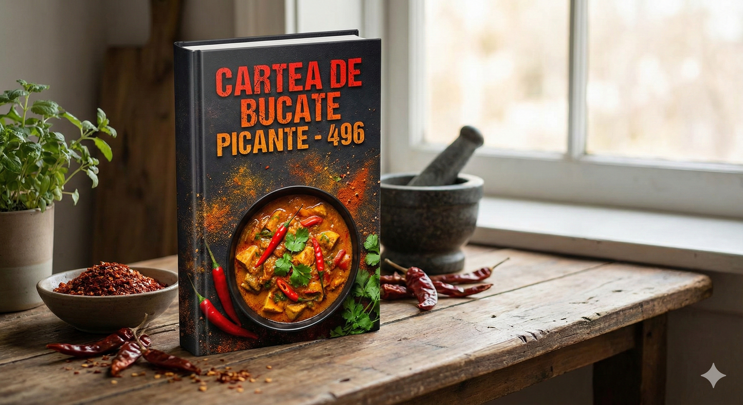 Ebook - Cartea de bucate  PICANTE