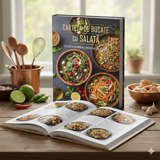 Ebook - Cartea de bucate  cu SALATA