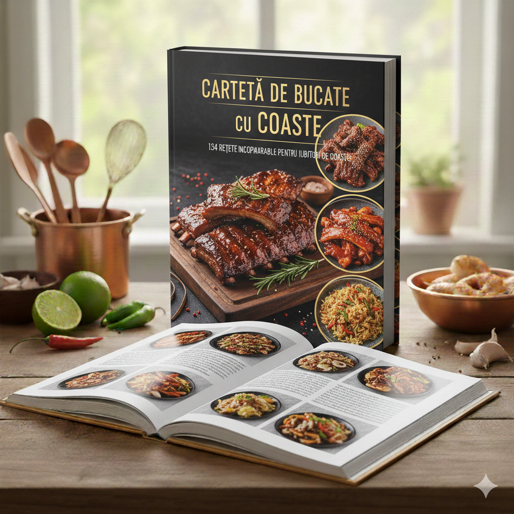 Ebook - Cartea de bucate  cu COASTE