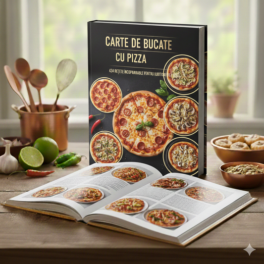 Ebook - Cartea de bucate  cu PIZZA