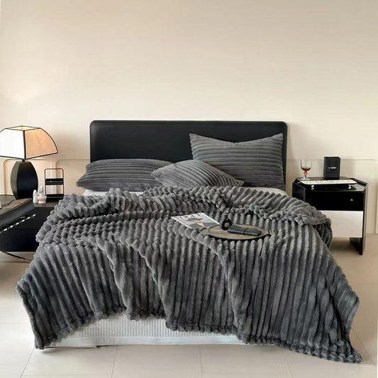 Pilotă Cocolino Super Pufoasa si Calduroasa din Blanita artificiala de Iepure 200 x 230 cm