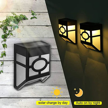 Set de 4 Lumini Solare Elegante pentru Grădină