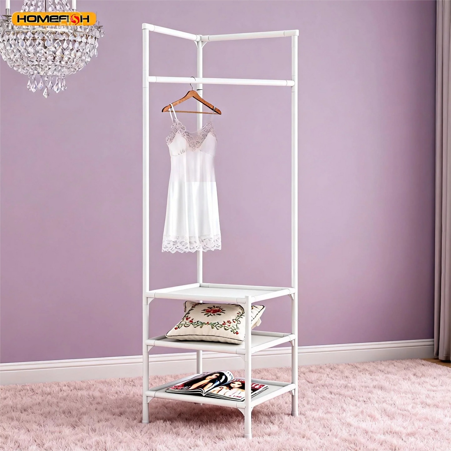 Raft Pantofar de Colț Elegant