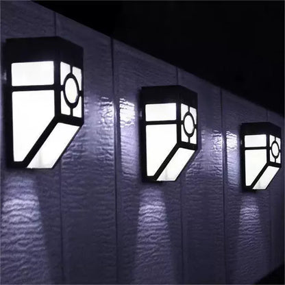 Set de 4 Lumini Solare Elegante pentru Grădină