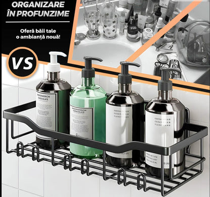 Set 5 Rafturi Adezive pentru Baie & Bucătărie – Organizare Fără Efort!