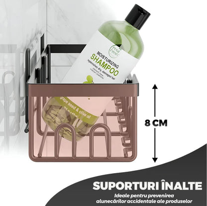 Set 5 Rafturi Adezive pentru Baie & Bucătărie – Organizare Fără Efort!