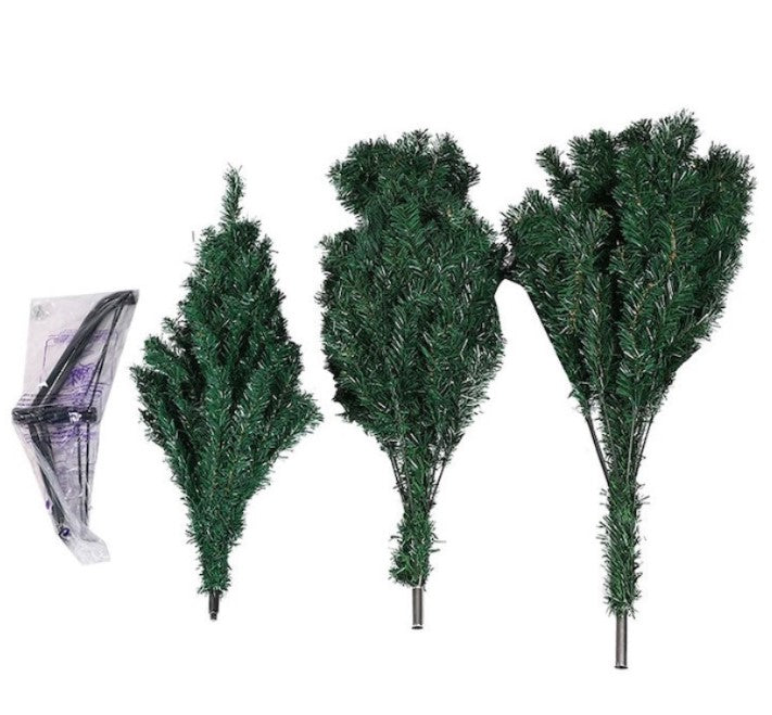 Brad artificial de lux, inaltime de 240 cm , aspect natural, stabilitate grantata cu suport metalic