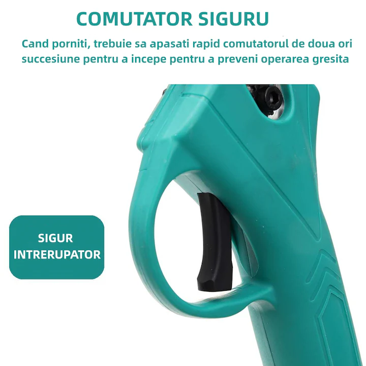 Foarfecă de Tundere Reîncărcabilă Fără Fir 48V, Oțel – Pentru Livezi, Grădini și Vii