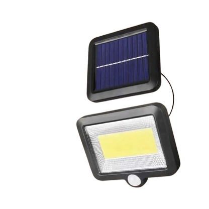 Set 4 x Lampă Solară 100 LED-uri COB – Putere 30W, Panou Detasabil, Dimensiuni 250 x 250 x 100 mm