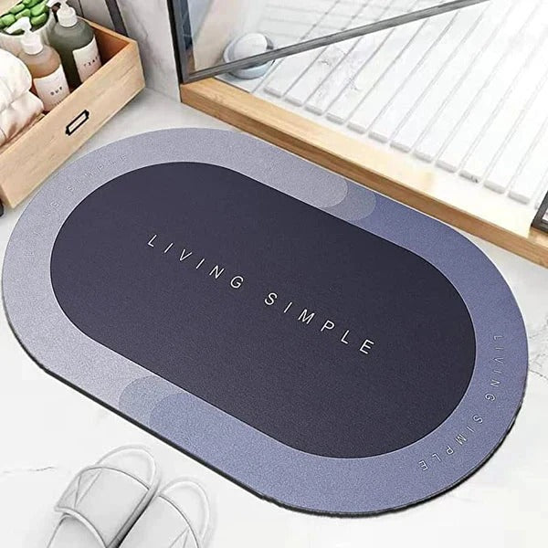 PROMO: 1+1 GRATUIT, Covoras de Baie, SUPER Absorbant si Antiderapant , 43x58cm