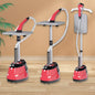Aparat de Calcat cu Abur Vertical Prefesoonal 2 in 1 , 2000W,  Portabil, cu Masa de Calcat - Rosu