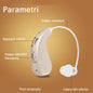 Aparat auditiv retroauricular BTE Reincarcabil,  Set 2 bucati Stinga Dreapta, Standard European, Aparat auditiv Cu incarcator, Aparat pentru Auz, 12 x 8.5 x 4 cm, 89 g