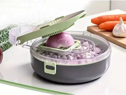 Tocător de legume Multifunctional cu 9 lame