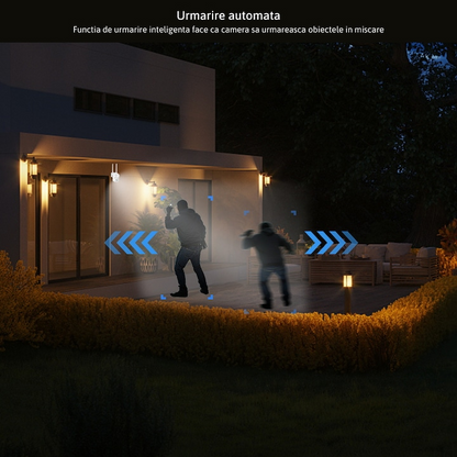 Cameră Jortan  Supraveghere WiFi – Protejează-ți Casa Inteligent, Oricând și de Oriunde + CARD 64 CADOUI