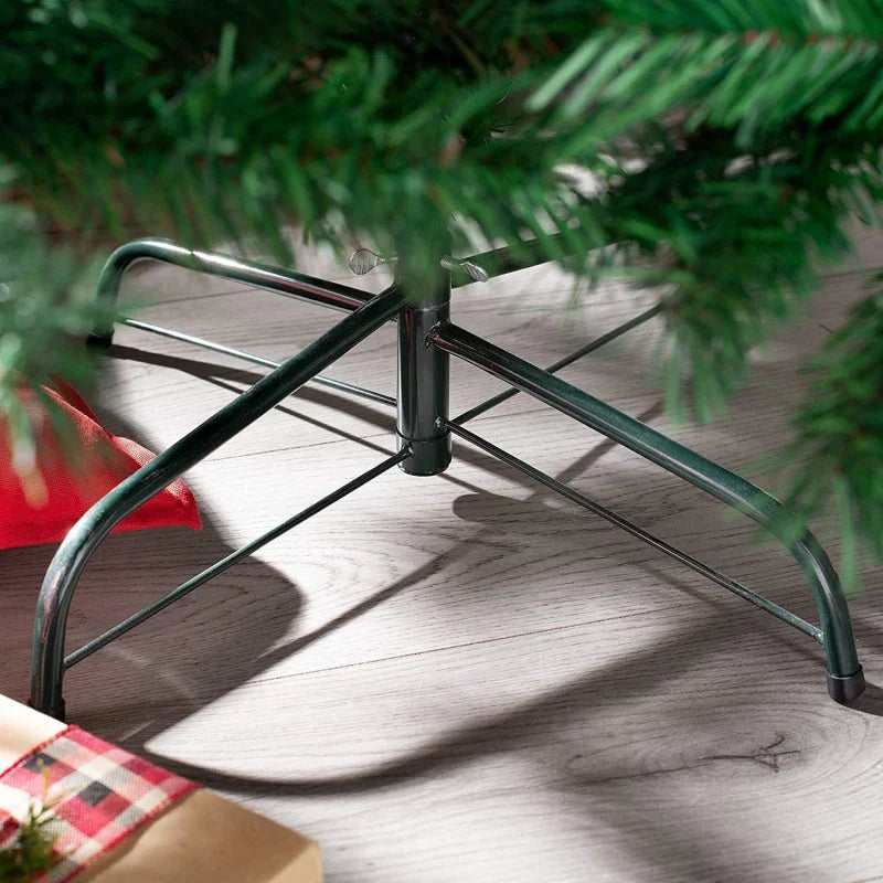 Brad de craciun 180cm, 380 frunze, 40x95 cm diametru picior + SET Complet accesorii pentru impodobit