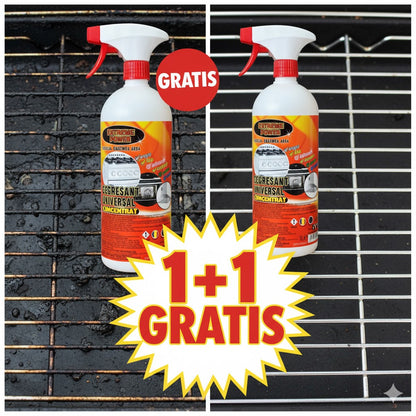 1+1 Gratis! Putere Extremă Împotriva Grăsimii Arse! Degresant Universal Concentrat + CADOU
